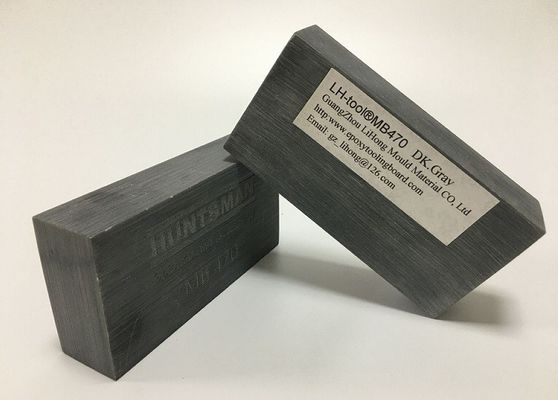 1.7g/cm3 Papan Model Kekuatan Tekan Tinggi Untuk Alat LH WB1700 Abu-abu Gelap